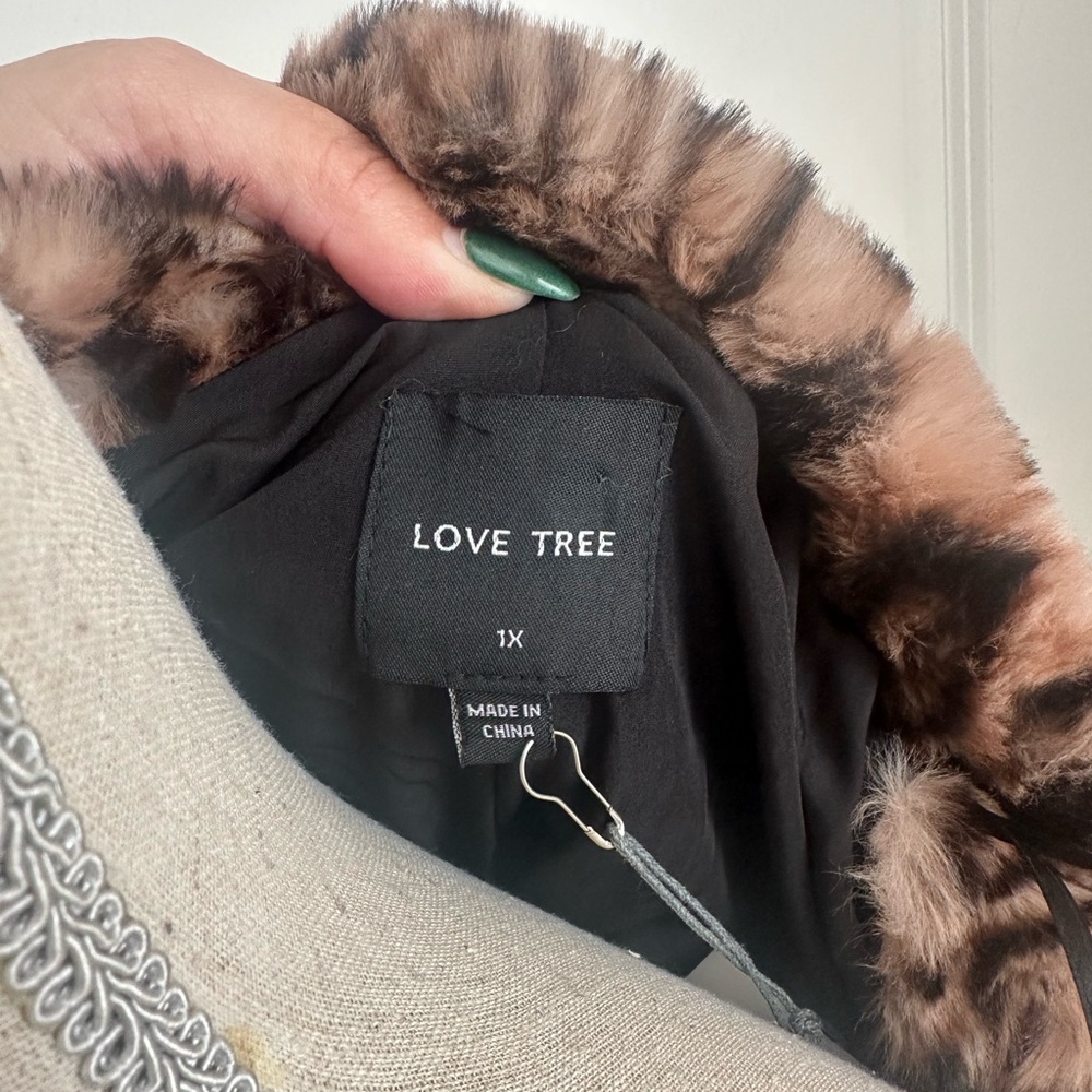 Leopard Teddy Jacket coat - Picture 4 of 5
